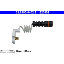 ATE figyelmezető kontaktus, fékbetétkopás ATE 24.8190-0402.2 autóalkatrész