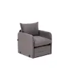  Atelier Del Sofa 1 személyes kanapéágy Grey Saga Egyszemélyes - szürke