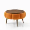  Atelier Del Sofa dohányzóasztal narancssárga dió Papatya 60 - narancs, dió
