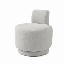  Atelier Del Sofa Füles fotel Világosszürke Guess - Világosszürke bútor