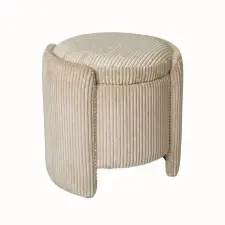  Atelier Del Sofa Pouffe Beige Cuddle - Beige bútor
