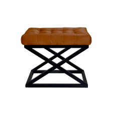  Atelier Del Sofa Pouffe Black Terracota Capraz - Fekete, Terrakotta bútor