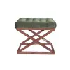  Atelier Del Sofa Pouffe Copper Green Capraz - Copper, Green