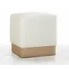  Atelier Del Sofa Pouffe Cream Borgot - Cream