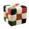  Atelier Del Sofa Pouffe Multicolor Patchwork