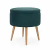  Atelier Del Sofa Puff Emerald Berlin Babyface - Smaragd