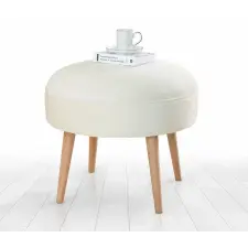  Atelier Del Sofa Romley puff, krém bútor