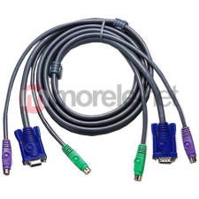 ATEN 2L5003P KVM kábel 3 M (2L5003P/C) kábel és adapter
