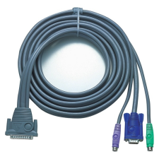 ATEN Console Kábel PS/2 KVM    2L-1603P audió/videó kellék, kábel és adapter