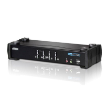 ATEN CS1764A 4-Port USB DVI/Audio KVMP Switch (CS1764) hub és switch