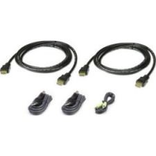 ATEN kábel csomag 1.8M USB HDMI Dual Display Secure KVM , 2L-7D02UHX5 ( ) kábel és adapter
