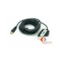 ATEN kábel USB2.0 Type-A (Male) - USB2.0 Type-A (FeMale) Extender 5m /UE250/ kábel és adapter