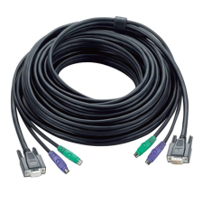 ATEN KVM Kábel PS/2 VGA 10m 2L-1010P/C kábel és adapter