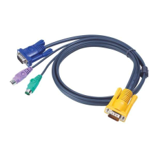 ATEN KVM Kábel PS/2 VGA 6.0m kábel és adapter