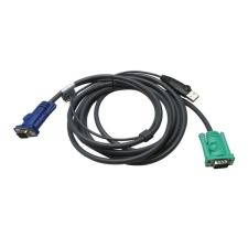 ATEN KVM Kábel USB VGA 3.0m kábel és adapter