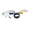 ATEN PS/2 KVM Cable with 3 in 1 SPHD and Audio 1,8m
