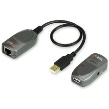 ATEN USB 2.0 meghosszabbító Cat5 / Cat5e / Cat6-hoz 60m-ig kábel és adapter