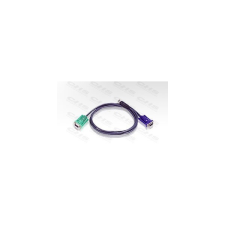 ATEN USB KVM Cable with 3 in 1 SPHD 5m Black hub és switch