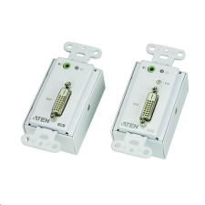 ATEN VanCryst Cat5 DVI Video + audio fali extender (VE606-AT-G) kábel és adapter