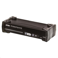 ATEN VanCryst Cat5 VGA Splitter + Audio 4 portos (VS1504T-A7-G) (VS1504TA7G) kábel és adapter