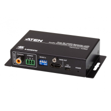 ATEN VC882-AT-G True 4K HDMI Repeater with Audio Embedder and De-Embedder kábel és adapter