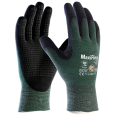 ATG 34-8443 MaxiFlex Cut vágásbiztos védőkesztyű (zöld/fekete, 11/XXL)