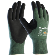 ATG 44-304 MaxiCut Oil hőálló vágásbiztos védőkesztyű (zöld, 10/XL)