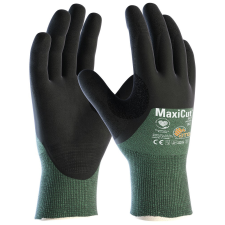ATG 44-305 MaxiCut Oil vágásbiztos védőkesztyű (zöld, 7/S) védőkesztyű