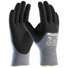 ATG 44-505 MaxiCut Oil vágásbiztos védőkesztyű (kék/fekete, 10/XL) védőkesztyű
