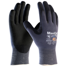 ATG 52-3445 MaxiCut Ultra vágásbiztos védőkesztyű (kék/fekete, 11/XXL)