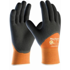 ATG Kesztyű ATG (30-202) Thermal latex 3/4 mártott orange/black 09