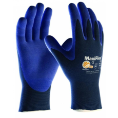 ATG Kesztyű ATG (34-274) Maxiflex Elite tenyérmártott ultra vékony könnyű blue 05