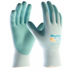 ATG Kesztyű ATG (34-824) Maxiflex Active tenyér mártott szerelő lightblue 06