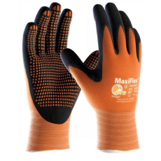 ATG Kesztyű ATG (42-848) Maxiflex Endurance tenyér mártott nitril orange 09