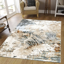  Athén 7912 Szürke-Arany 40x70cm Modern szőnyeg lakástextília