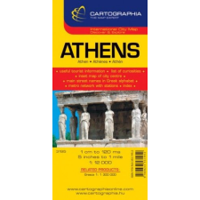  Athén City Map utazás