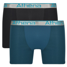 Athena Boxerek 720 STRETCH ADJUST Pack de 2 Fekete EU XXL férfi alsó