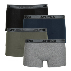 Athena Boxerek BASIC COTON Pack de 4 Fekete EU XXL