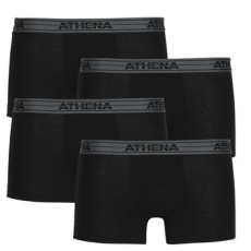Athena Boxerek BASIC COTON Pack de 4 Fekete EU XXL
