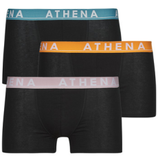 Athena Boxerek EASY COLOR Pack de 3 Fekete EU XXL