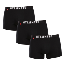 Atlantic 3PACK fekete Atlantic férfi boxeralsó (3MH-011black) L férfi alsó