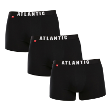 Atlantic 3PACK fekete Atlantic férfi boxeralsó (3MH-011black) M férfi alsó