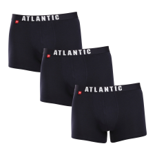 Atlantic 3PACK sötétkék Atlantic férfi boxeralsó (3MH-011blue) XL férfi alsó