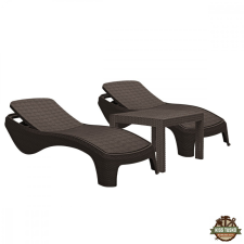  Atlantic duo kerti nyugágy set Rosario asztallal kerti bútor