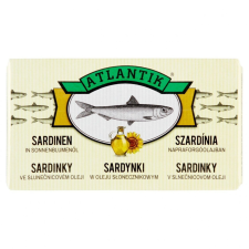  ATLANTIK SZARDINELLA OLAJOS 125 g konzerv