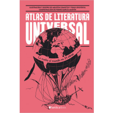  ATLAS DE LA LITERATURA UNIVERSAL – JULIO LLAMAZARES idegen nyelvű könyv