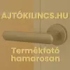 ATLAS kilincshez való kültéri ajtófedél fekete 40 mm-es ajtókhoz nagy
