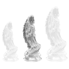  Átlátszó, ívelt dildó – prémium intim élvezet 16 x 5.5 cm műpénisz, dildó