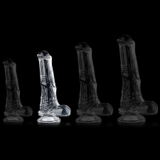  Átlátszó Whispy Dildo M – érzéki, prémium intim eszköz műpénisz, dildó