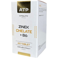 ATP Vitality Zinek Chelate + B6 60 tbl vitamin és táplálékkiegészítő